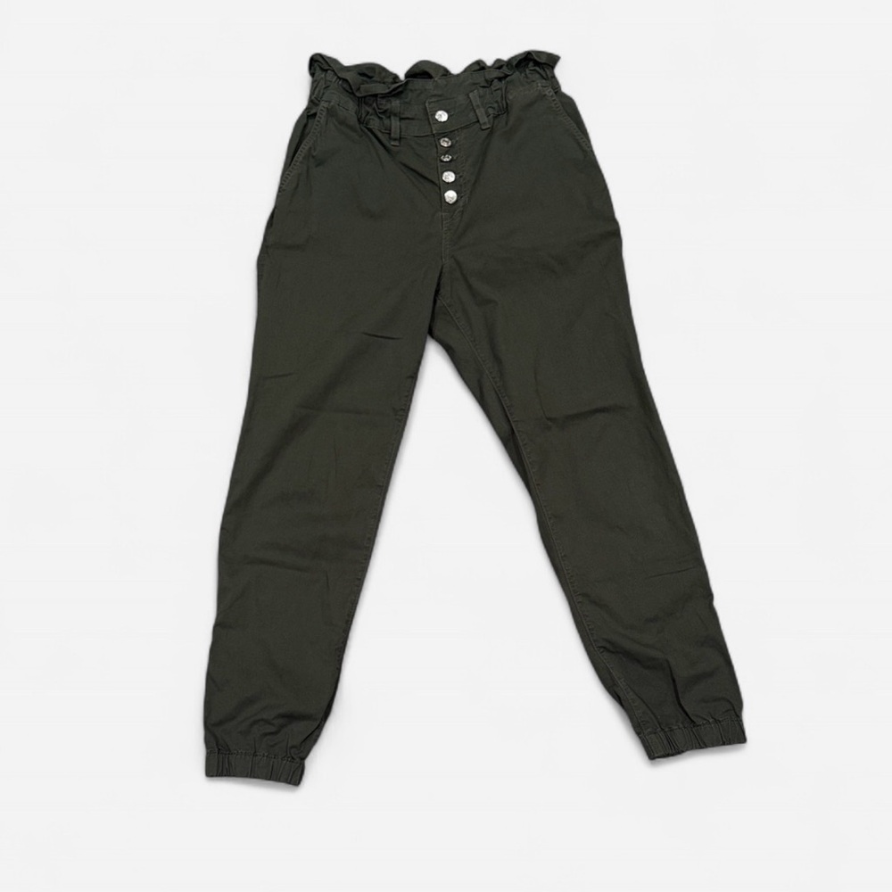 VERONICA BEARD Tedi Tapered High Rise Paper Bag Pants - Picture 2 of 8